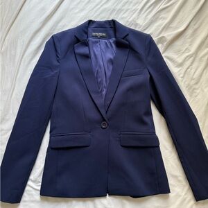 Central Park West Women's Navy Blazer